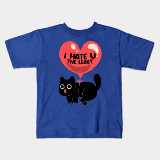 I Hate U The Least by Tobe Fonseca Kids T-Shirt